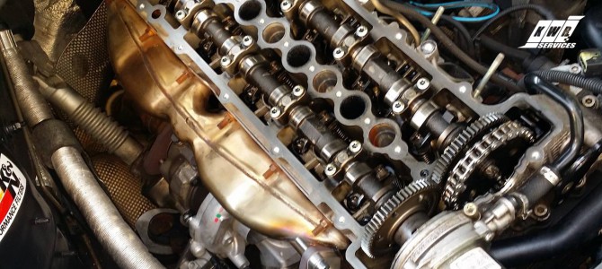 BMW E46 330cd turbo and front mount install BMW E46 330cd turbo and front mount install